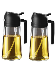 Botella de Spray de Aceite de Oliva TrendPlain 470ml - 2 en 1