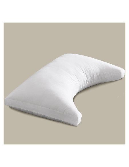 Almohada ACCURATEX Queen Ajustable 100% Algodón Media Luna