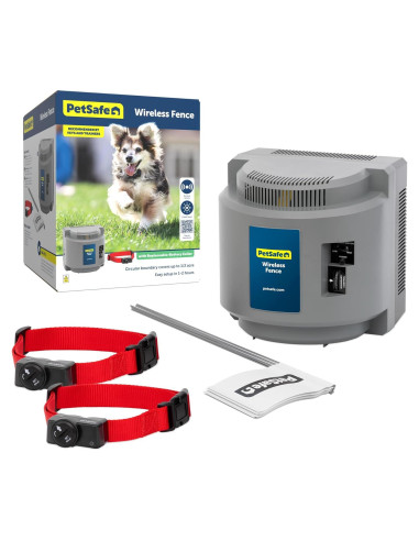 Cerca Inalámbrica PetSafe para 2 Perros - Cubre 0.20 Ha