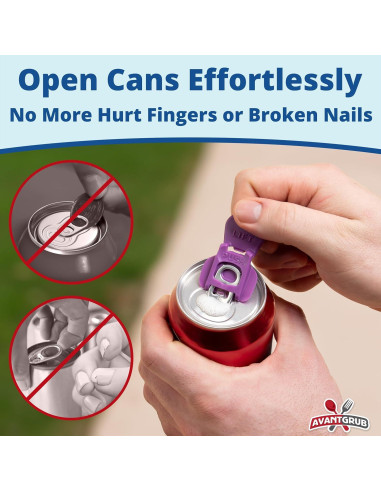 Abrebotellas Avant Grub 6PK Protector de Lata Colorido
