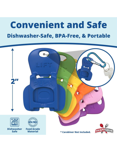 Abrebotellas Avant Grub 6PK Protector de Lata Colorido