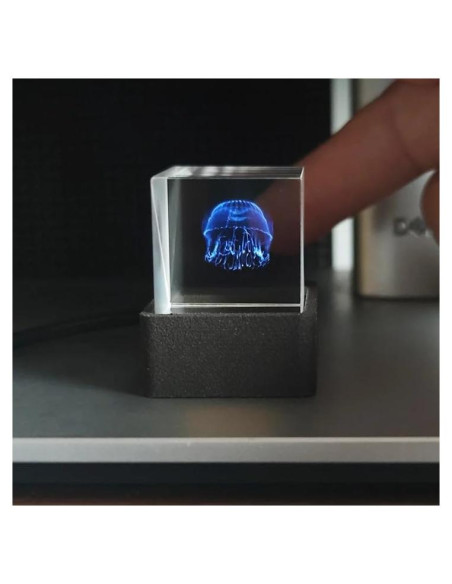 HolaCube Pantalla Holográfica WiFi 3D MLWSHR - Base Negra