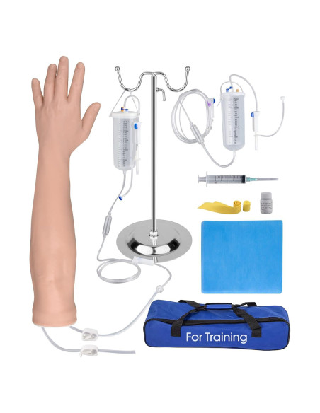 Kit de Práctica de Flebotomía SimCoach con Brazo IV Realista