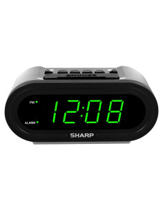 Reloj Despertador Digital SHARP OZJONG con Ajuste Automático