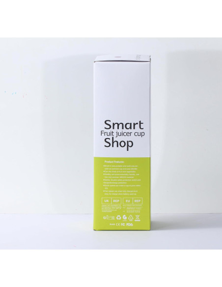 Licuadora Portátil USB DoubleCare 380ml Negra para Batidos