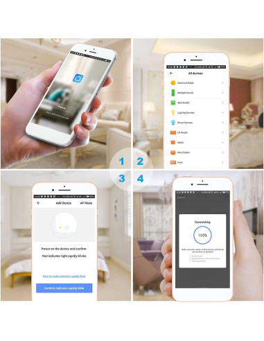 Enchufe Inteligente Garosa 15A WiFi Control Remoto