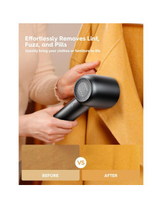 Quitapelusas eléctrico VASSON recargable para ropa y muebles 2