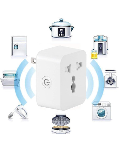 Enchufe Inteligente Garosa 15A WiFi Control Remoto