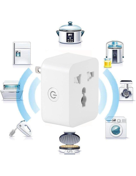 Enchufe Inteligente Garosa 15A WiFi Control Remoto