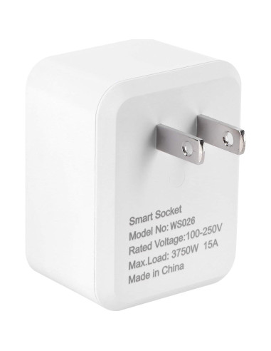 Enchufe Inteligente Garosa 15A WiFi Control Remoto