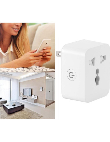 Enchufe Inteligente Garosa 15A WiFi Control Remoto