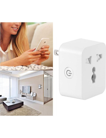 Enchufe Inteligente Garosa 15A WiFi Control Remoto
