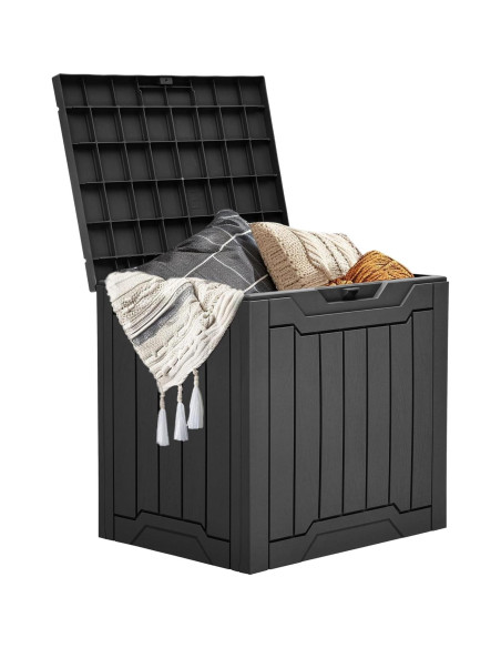 Caja de Almacenamiento Exterior YITAHOME 113L Negra Impermeable