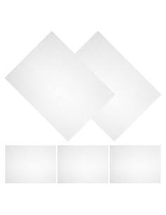 Hojas de Acrílico Ondas de Agua Tofficu 5 Piezas 27x20cm