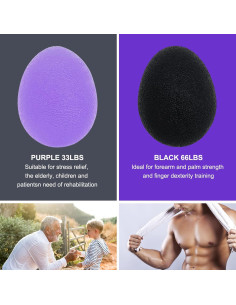 Pelotas Antiestrés MOJOTORY para Ejercicio y Rehabilitación 2