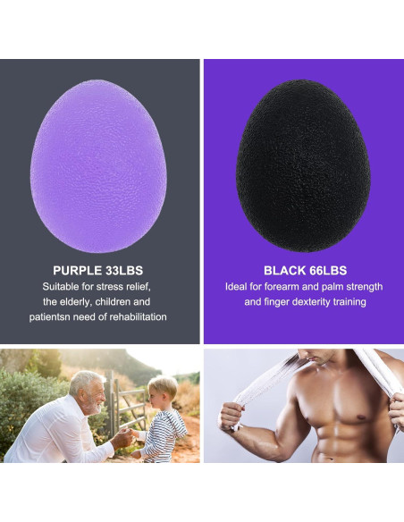 Pelotas Antiestrés MOJOTORY para Ejercicio y Rehabilitación