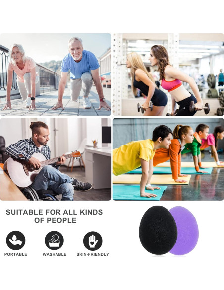 Pelotas Antiestrés MOJOTORY para Ejercicio y Rehabilitación