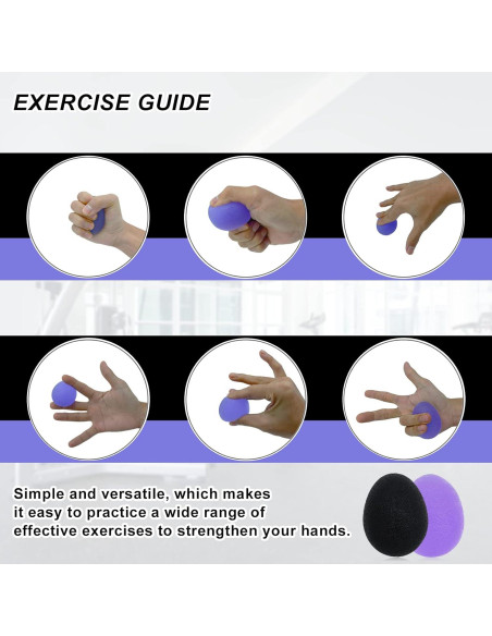 Pelotas Antiestrés MOJOTORY para Ejercicio y Rehabilitación