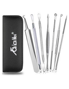 Kit de Removedor de Puntos Negros 7 Piezas TailaiMei Acero Inoxidable