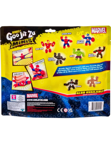 Heroes de Goo Jit Zu Marvel Mega Mini 6 Pack - Héroes Estirables