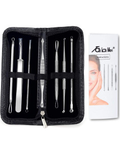 Kit de Removedor de Puntos Negros 7 Piezas TailaiMei Acero Inoxidable 2