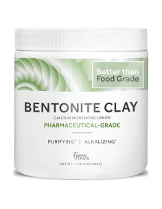 Polvo de Arcilla de Bentonita de Calcio 450g - Fossil Power