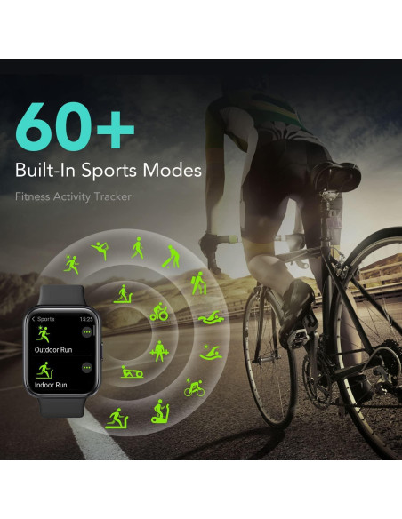 Reloj Inteligente SKG V7 Pro Unisex con Alexa y Llamadas Bluetooth