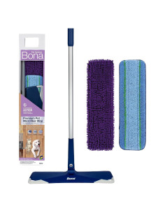 Mopa de Microfibra Bona para Mascotas - Sistema de Limpieza 3 en 1