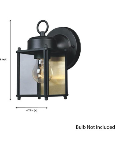 Lámpara Aplique Exterior Preston DESIGNERS FOUNTAIN 8"