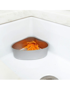 Filtro de Fregadero Esquinero Mejor Utensilio Acero Inoxidable 2