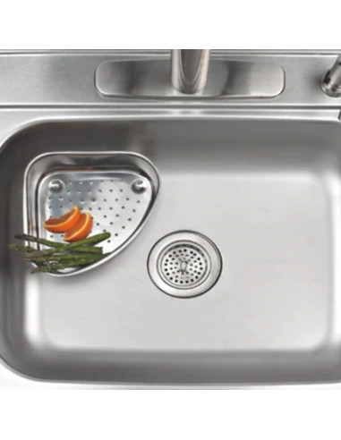 Filtro de Fregadero Esquinero Mejor Utensilio Acero Inoxidable