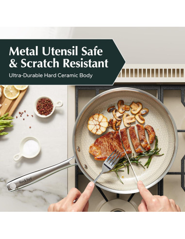 Sartén Antiadherente Híbrida Redchef 20 cm Acero Inoxidable