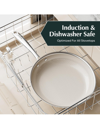 Sartén Antiadherente Híbrida Redchef 20 cm Acero Inoxidable