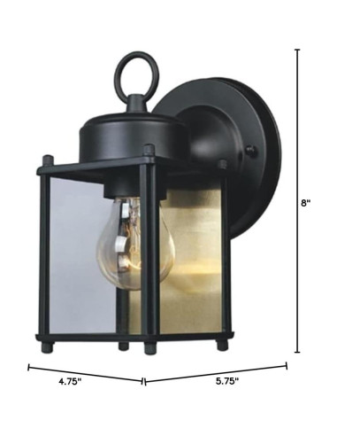 Lámpara Aplique Exterior Preston DESIGNERS FOUNTAIN 8"