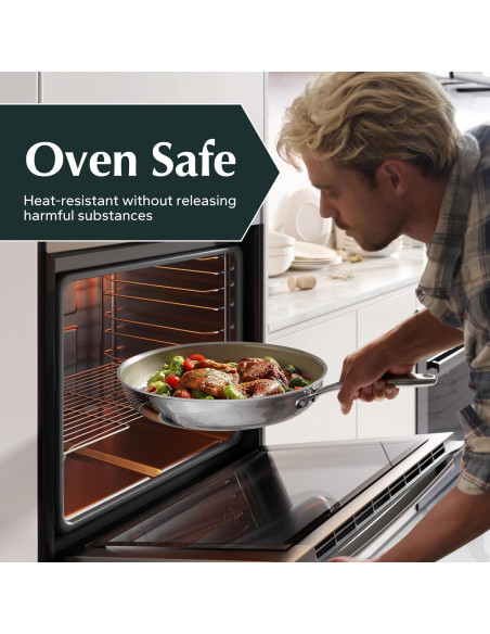 Sartén Antiadherente Híbrida Redchef 20 cm Acero Inoxidable