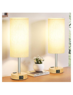 Juego de Lámparas de Mesa Táctiles Fenmzee 35.56 cm 3 Niveles