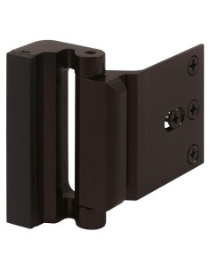 Cerradura de Refuerzo para Puerta Prime-Line U 11126 Bronce