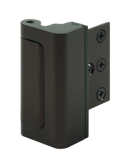 Cerradura de Refuerzo para Puerta Prime-Line U 11126 Bronce Cerradura de Refuerzo para Puerta Prime-Line U 11126 Bronce