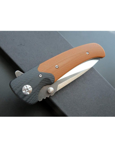 Cuchillo de Bolsillo Eafengrow EF67 Plegable Acero D2 8.9 cm