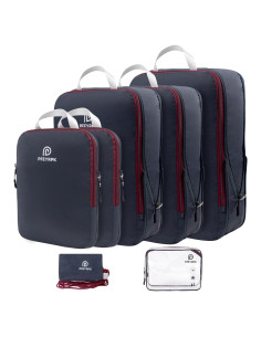 Set de Cubos de Compresión PFEYRPK para Maletas 7 Piezas