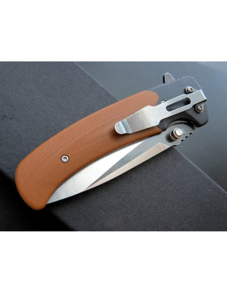 Cuchillo de Bolsillo Eafengrow EF67 Plegable Acero D2 8.9 cm