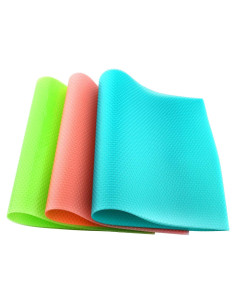 11 Alfombrillas para Refrigerador PSISO - EVA Lavables 45x30 cm