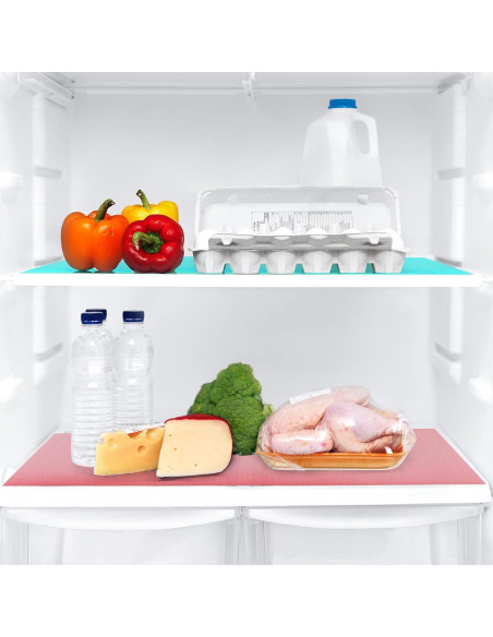 11 Alfombrillas para Refrigerador PSISO - EVA Lavables 45x30 cm