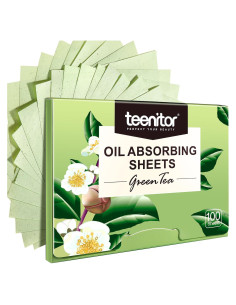 Hojas Absorbentes de Aceite Teenitor 100 Unidades 10x7 cm