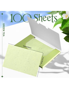 Hojas Absorbentes de Aceite Teenitor 100 Unidades 10x7 cm 2