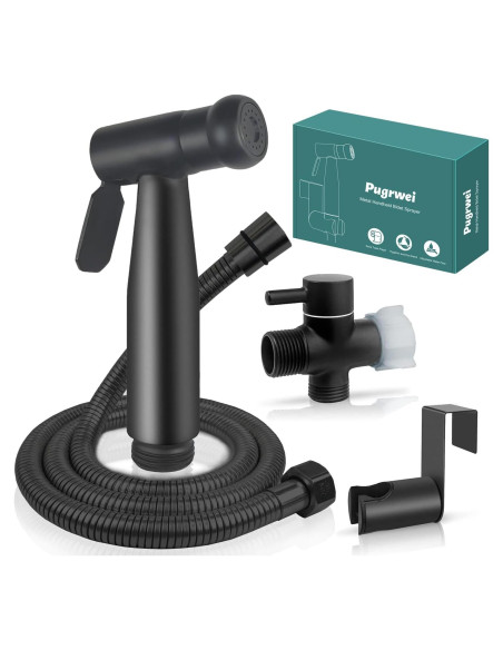 Rociador de Bidet de Mano Pugrwei Acero Inoxidable 119cm Rociador de Bidet de Mano Pugrwei Acero Inoxidable 119cm