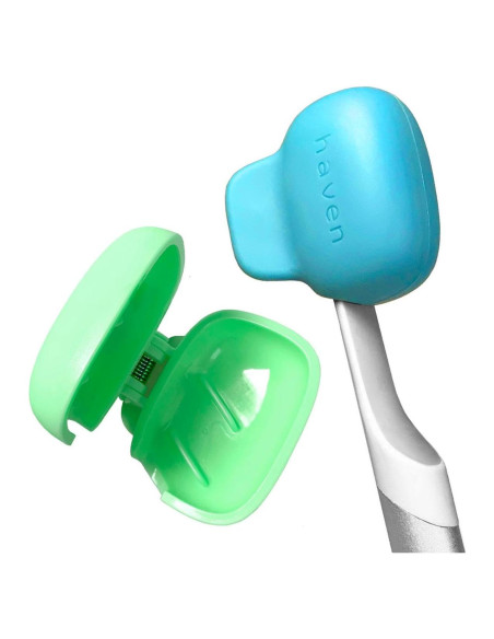 Funda de Cepillo de Dientes Haven - Pack de 2 - Esmeralda y Aqua Funda de Cepillo de Dientes Haven - Pack de 2 - Esmeralda y Aqua
