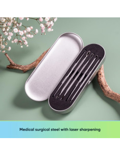 Juego de Herramientas de Cuidado Facial BIORICA 5 en 1 2