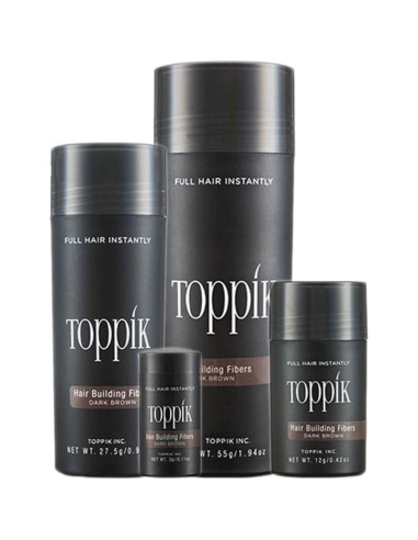 Fibra para Cabello Toppik 3g - Relleno Fino 9 Tonos