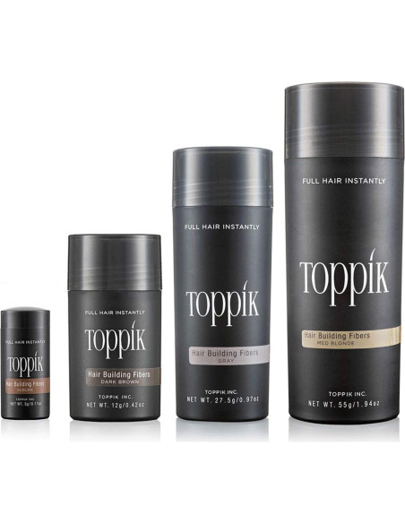 Fibra para Cabello Toppik 3g - Relleno Fino 9 Tonos Fibra para Cabello Toppik 3g - Relleno Fino 9 Tonos